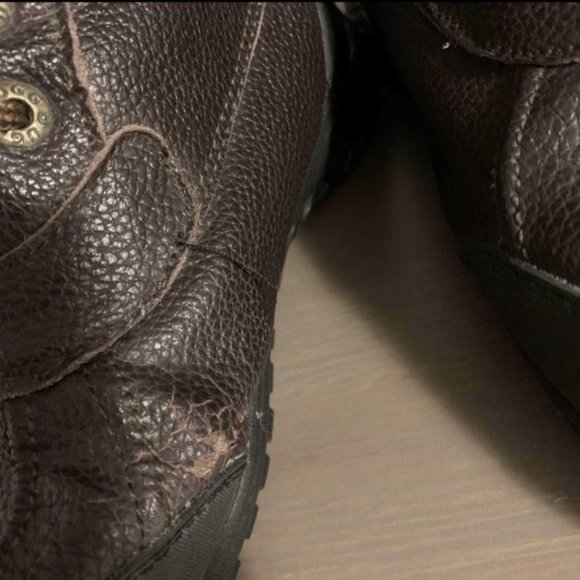 UGG Australia “Butte” Brown Winter Boots - Men’s Size 8 - Picture 5 of 10
